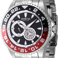 Invicta Men's 47302 Pro Diver Automatic Multifunction Black Dial Watch