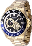 Invicta Men's 47303 Pro Diver Quartz Black Dial Watch