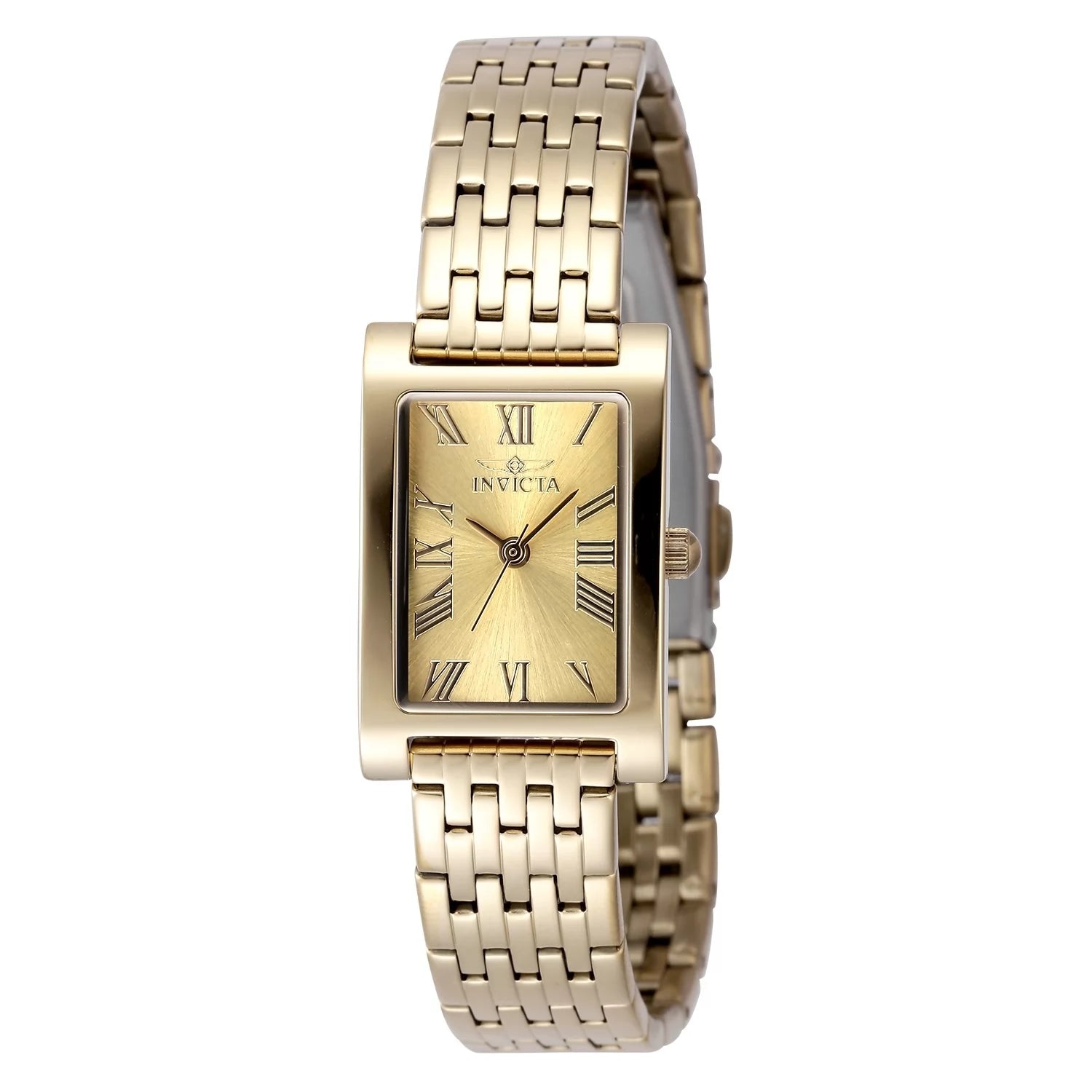 Invicta Women's 48143 Angel Quartz 3 Hand Gold Dial Watch