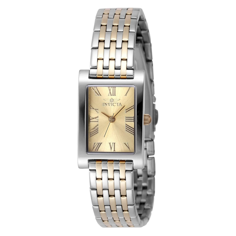 Invicta Women's 48144 Angel Quartz 3 Hand Gold Dial Watch