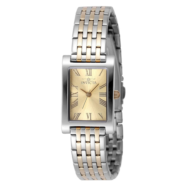Invicta Women's 48144 Angel Quartz 3 Hand Gold Dial Watch