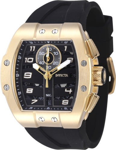 Invicta Men's 47368 Invicta Racing Quartz Multifunction Black Dial Watch