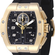 Invicta Men's 47368 Invicta Racing Quartz Multifunction Black Dial Watch
