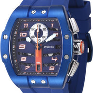 Invicta Men's 47369 Invicta Racing Quartz Multifunction Black, Blue Dial Watch