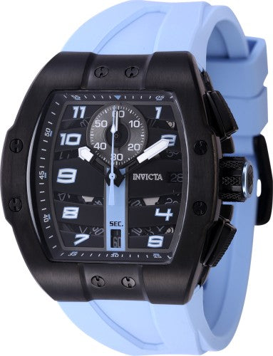 Invicta Men's 47370 Invicta Racing Quartz Multifunction Black Dial Watch