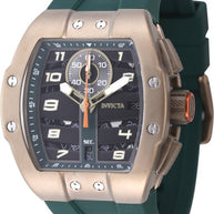 Invicta Men's 47373 Invicta Racing Quartz Multifunction Black, Green Dial Watch
