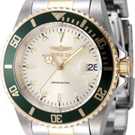 Invicta Men's 47395 Pro Diver Automatic 3 Hand Champagne Dial Watch