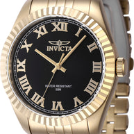 Invicta Men's 47405 Specialty Quartz 3 Hand Black Dial Watch