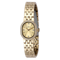 Invicta Women's 48135 Angel Quartz 3 Hand Silver, Gold Dial Watch