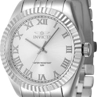Invicta Women's 47409 Specialty Quartz 3 Hand Silver Dial Watch