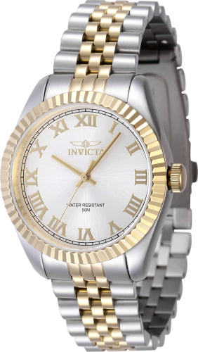 Invicta Women's 47414 Specialty Quartz Chronograph Silver Dial Watch