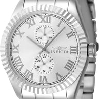 Invicta Men's 47421 Specialty Quartz Multifunction Silver Dial Watch