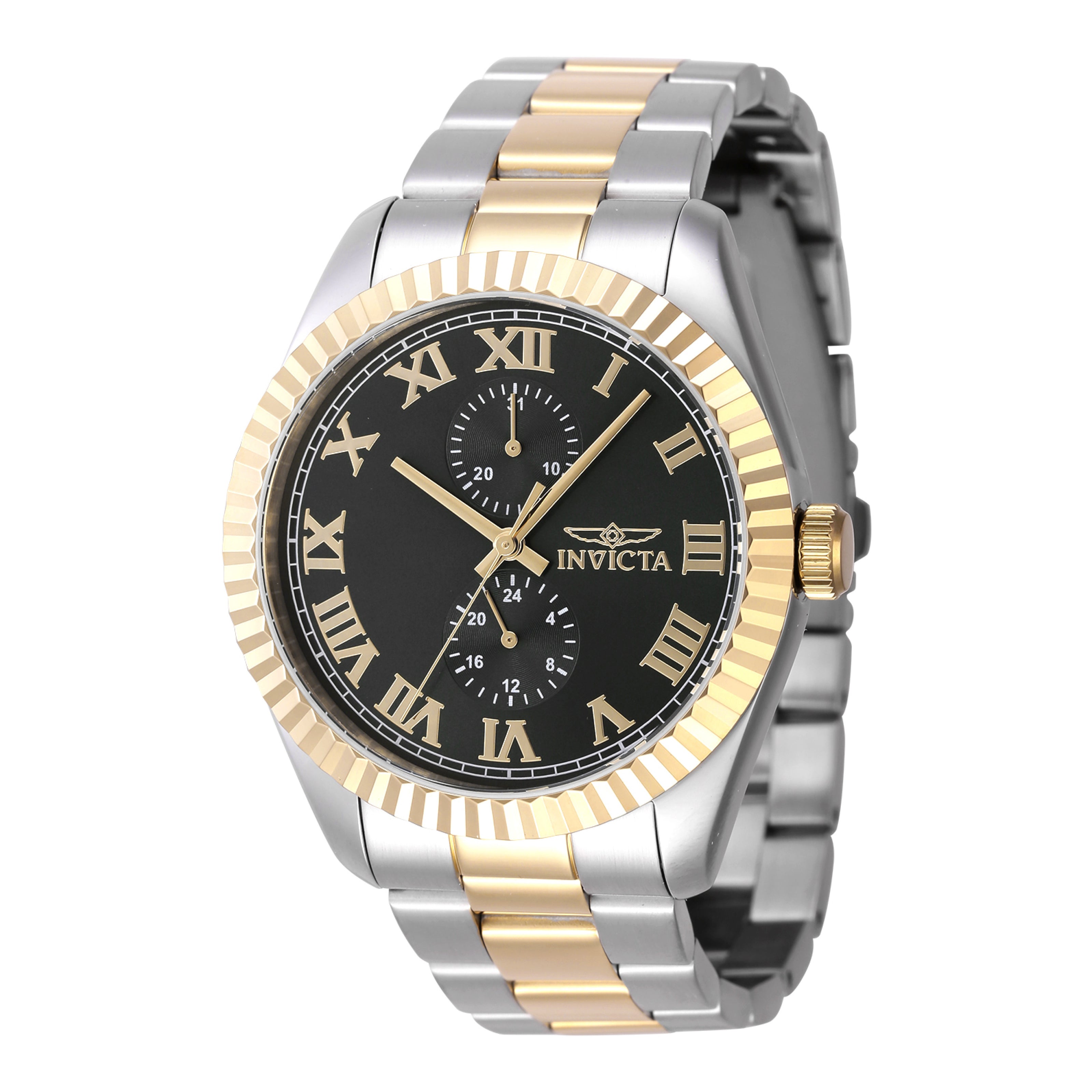 Invicta Men's 47425 Specialty Quartz Multifunction Black Dial Watch