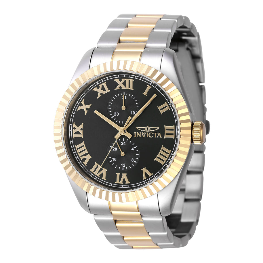 Invicta Men's 47425 Specialty Quartz Multifunction Black Dial Watch