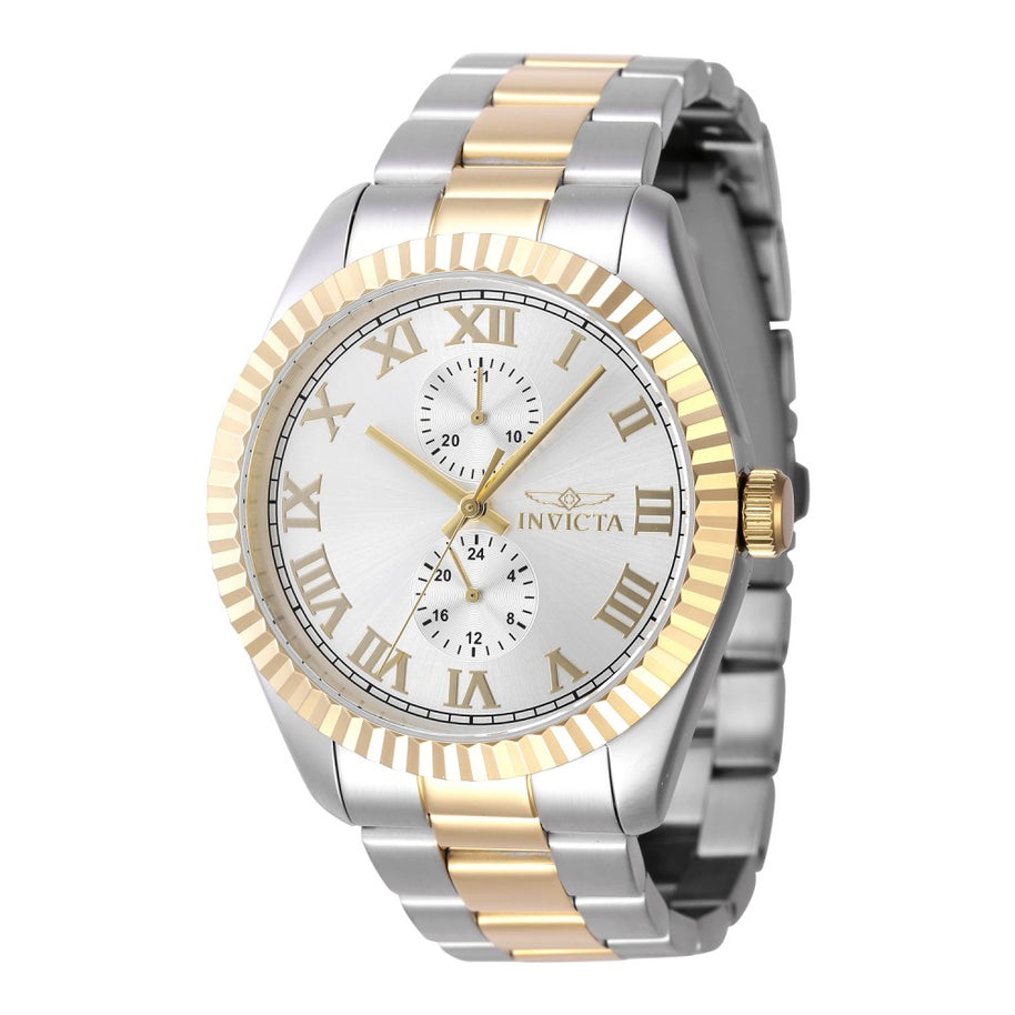 Invicta Men's 47426 Specialty Quartz Multifunction Silver Dial Watch