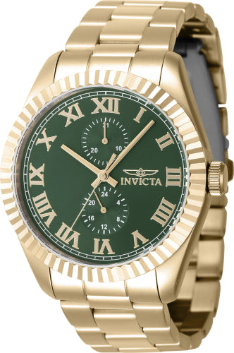 Invicta Men's 47430 Specialty Quartz Multifunction Green Dial Watch