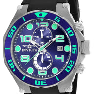 Invicta Men's 17813 Pro Diver  Quartz Multifunction Blue Dial Watch
