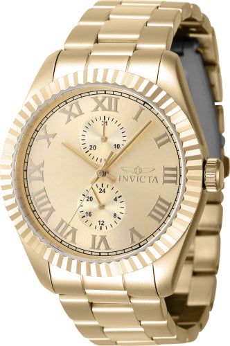 Invicta Men's 47431 Specialty Quartz Chronograph Gold Dial Watch