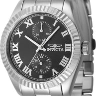 Invicta Women's 47434 Specialty Quartz Multifunction Black Dial Watch