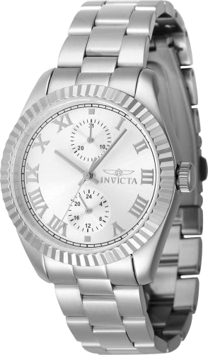 Invicta Women's 47435 Specialty Quartz Multifunction Silver Dial Watch