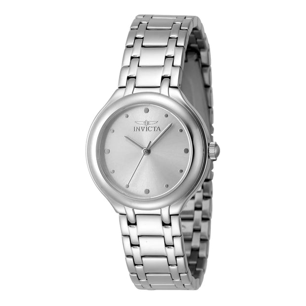 Invicta Women's 48226 Wildflower Quartz 3 Hand Silver Dial Watch