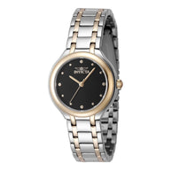 Invicta Women's 48229 Wildflower Quartz 3 Hand Black Dial Watch