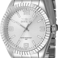 Invicta Women's 47464 Specialty Quartz 3 Hand Silver Dial Watch