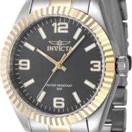 Invicta Men's 47468 Specialty Quartz 3 Hand Green, Gold, Black Dial Watch