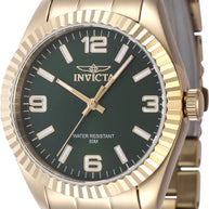 Invicta Women's 47474 Specialty Quartz 3 Hand Green Dial Watch