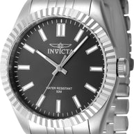 Invicta Men's 47478 Specialty Quartz 3 Hand Black Dial Watch