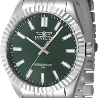 Invicta Men's 47480 Specialty Quartz 3 Hand Green Dial Watch