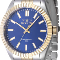 Invicta Men's 47486 Specialty Quartz 3 Hand Blue Dial Watch