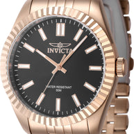 Invicta Men's 47492 Specialty Quartz 3 Hand Black Dial Watch