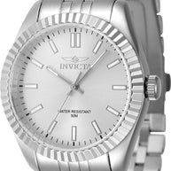 Invicta Women's 47495 Specialty Quartz 3 Hand Silver Dial Watch
