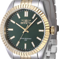 Invicta Women's 47501 Specialty Quartz 3 Hand Green Dial Watch