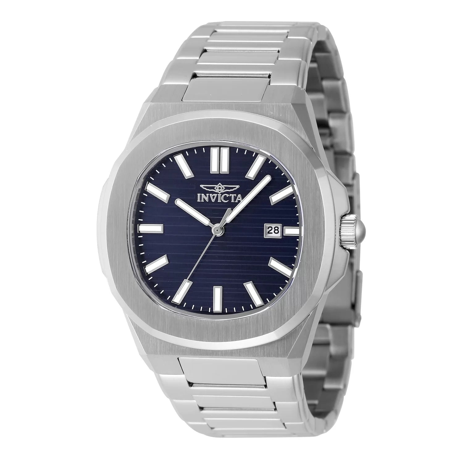 Invicta Men's 48320 Speedway Quartz 3 Hand Blue Dial Watch