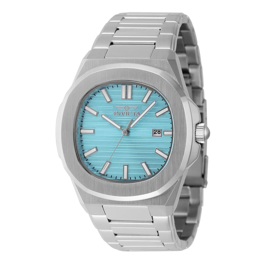 Invicta Men's 48322 Speedway Quartz 3 Hand Light Blue Dial Watch