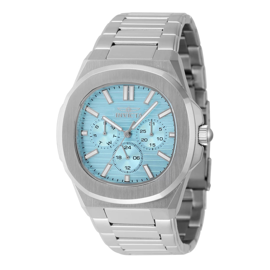 Invicta Men's 48328 Speedway Quartz 3 Hand Light Blue Dial Watch