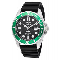 Invicta Men's 47166 Pro Diver Quartz 3 Hand Black Dial Watch