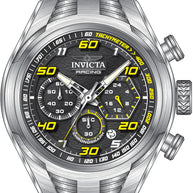 Invicta Men's 47724 Invicta Racing Quartz Chronograph Black Dial Watch