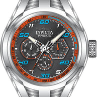 Invicta Men's 47725 Invicta Racing Quartz Chronograph Orange, Black Dial Watch