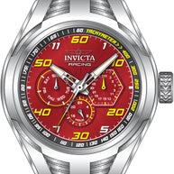 Invicta Men's 47727 Invicta Racing Quartz Chronograph Red, Black Dial Watch