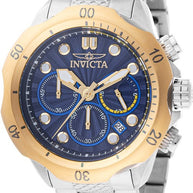 Invicta Men's 47752 Venom Quartz VD53 Navy Blue, Blue Dial Watch
