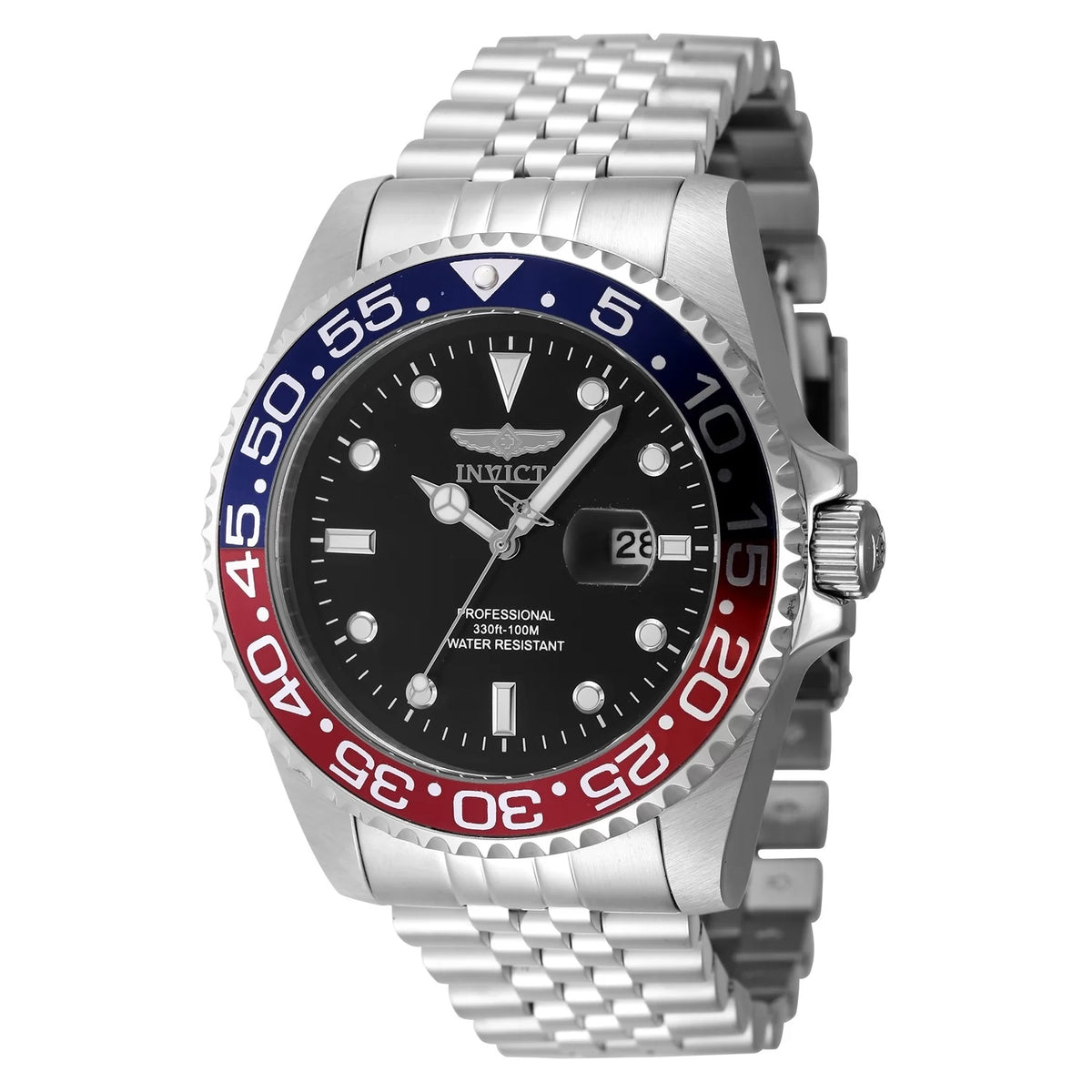 Invicta Men's 48388 Pro Diver Quartz PC32 Black Dial Watch