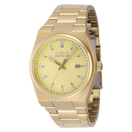 Invicta Men's 48398 Speedway Quartz 3 Hand Gold Dial Watch