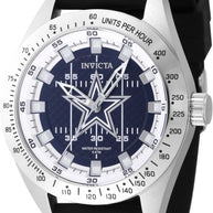 Invicta Men's 47857 NFL Dallas Cowboys Quartz Multifunction Blue, White Dial Watch