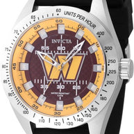 Invicta Men's 47866 NFL Washington Commanders Quartz Multifunction Yellow, Dark Red Dial Watch