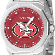 Invicta Men's 47923 NFL San Francisco 49ers Quartz 3 Hand Red Dial Watch