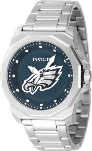 Invicta Men's 47925 NFL Philadelphia Eagles Quartz 3 Hand Blue Dial Watch