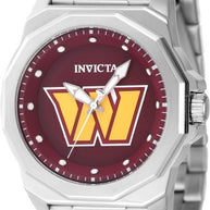 Invicta Men's 47929 NFL Washington Commanders Quartz 3 Hand Dark Red Dial Watch